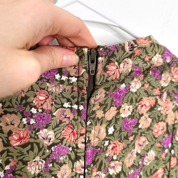 Jamie Brooke Wide-Leg Floral Print Vest Jumpsuit Vintage 90s Women’s Size M - Picture 11 of 16